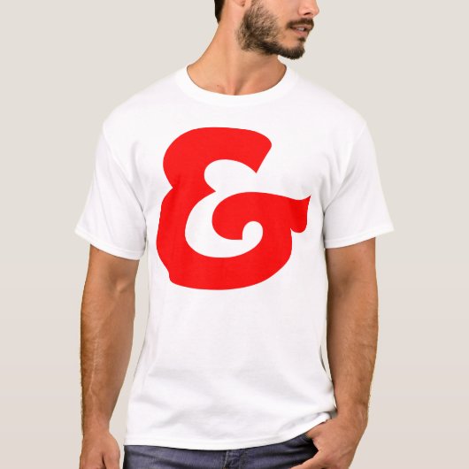 Ampersand T-shirt (Voorkant)
