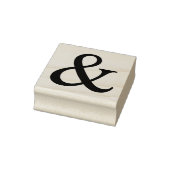 Ampersand-teken Rubberstempel (Stempel)