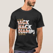 Ampersand Terug naar Back Champs - Las Vegas Baske T-shirt (Voorkant)
