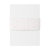 Ampersand Wedding Names Roze Stippen Uitnodigingen Wikkel (Achterkant Voorbeeld)