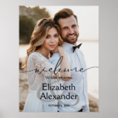 Ampersand Wedding Welcome Poster (Voorkant)