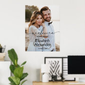 Ampersand Wedding Welcome Poster (Thuiskantoor)