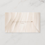 Ampersand White Pearls & Prosecco Vrijgezellenfees Informatiekaartje (Achterkant)