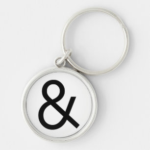 Ampersand - Zwart Sleutelhanger