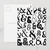 Ampersands Briefkaart (Voorkant / Achterkant)