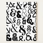 Ampersands Planner (Achterkant)