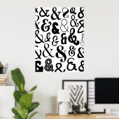 Ampersands Poster (Thuiskantoor)