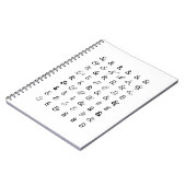 Ampersandtekens Notitieboek (Linkerzijde)