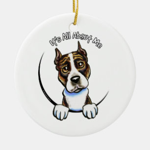 AmPersoneel Brindle IAAM Keramisch Ornament