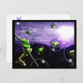 Amphibia bubblemanie briefkaart (Voorkant / Achterkant)