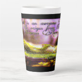 Amphibian Modellen: Kikker Laze 01-01 Latte Mok (Voorkant)