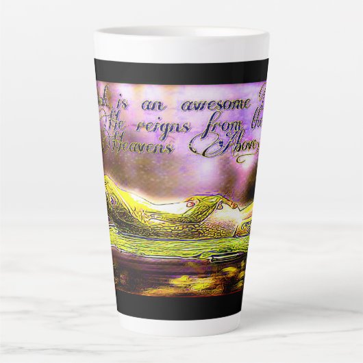 Amphibian Modellen: Kikker Laze 01-01 Latte Mok (Voorkant)