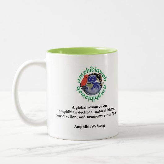 AmphibiaWeb Centrolene-Mok Tweekleurige Koffiemok (Links)