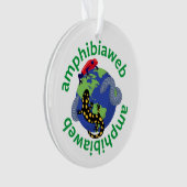 AmphibiaWeb - Hoppy Feestdagen Ornament (voorkant)