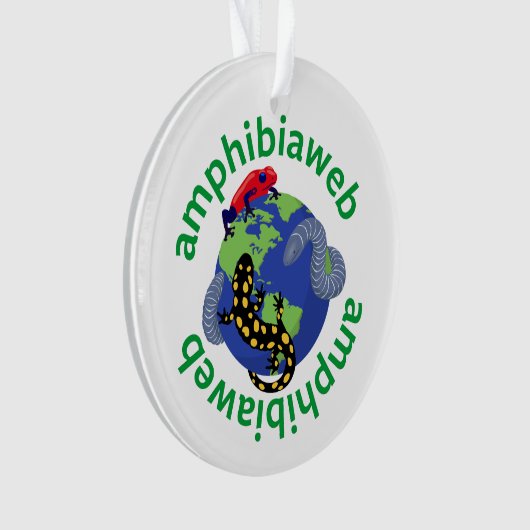 AmphibiaWeb - Hoppy Feestdagen Ornament (voorkant)