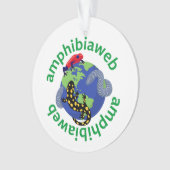 AmphibiaWeb - Hoppy Feestdagen Ornament (voorkant)