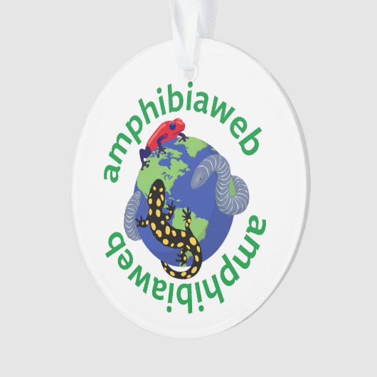 AmphibiaWeb - Hoppy Feestdagen Ornament (voorkant)