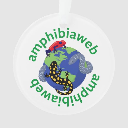 AmphibiaWeb - Hoppy Feestdagen Ornament (voorkant)