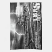 Amphibious aanvalsschip Peleliu Dawsonsf kitchent Theedoek (Verticaal)