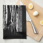 Amphibious aanvalsschip Peleliu Dawsonsf kitchent Theedoek (Quarter Fold)