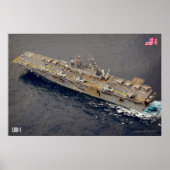 AMPHIBIOUS ASSAULT SHIP - LHD-1 POSTER (Voorkant)