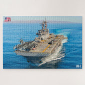 AMPHIBIOUS ASSAULT SHIP - LHD 2 (20x30 INCH) Legpuzzel (Horizontaal)