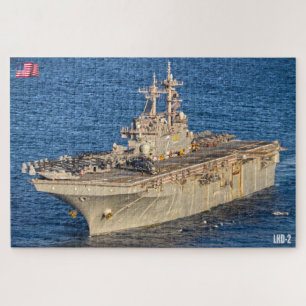 AMPHIBIOUS ASSAULT SHIP - LHD 2 (20x30 INCH) Legpuzzel