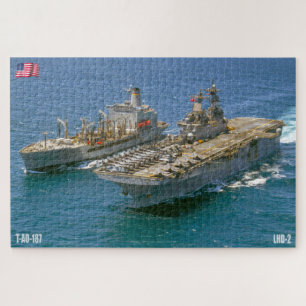 AMPHIBIOUS ASSAULT SHIP - LHD 2 (20x30 INCH) Legpuzzel