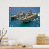AMPHIBIOUS ASSAULT SHIP - LHD-2 POSTER (Keuken)