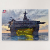 AMPHIBIOUS ASSAULT SHIP - LHD 7 (20x30 INCH) Legpuzzel (Horizontaal)
