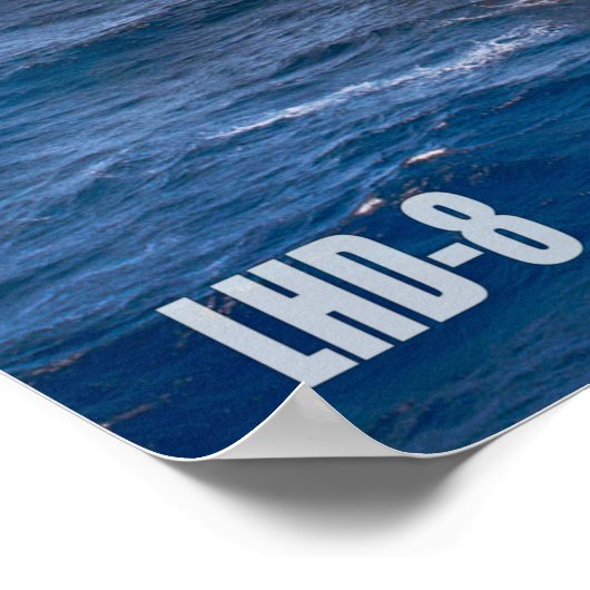 AMPHIBIOUS ASSAULT SHIP - LHD-8 POSTER (Hoek)