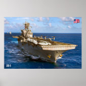 AMPHIBIOUS ASSAULT SHIP - LHD-8 POSTER (Voorkant)