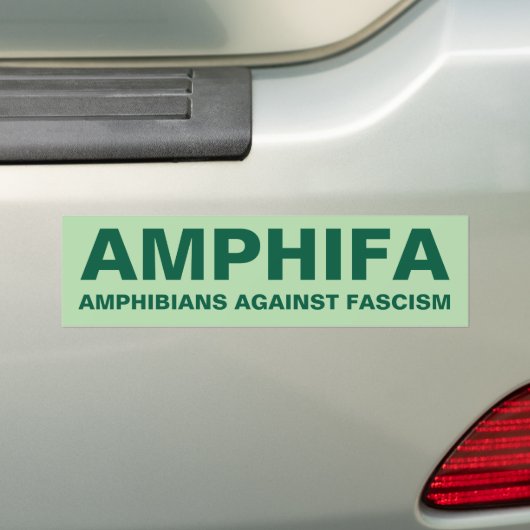 AMPHIFA BUMPERSTICKER (Op auto)