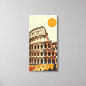 Amphitheater Colosseum Canvas Afdruk (Voorkant)