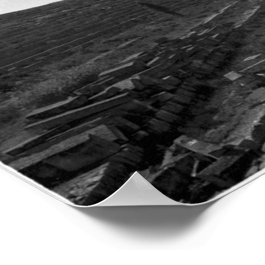 Amphitheater Limestone Quarry in the Crimea Poster (Hoek)