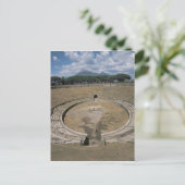 Amphitheater, met c.80 BC Briefkaart (Staand voorkant)