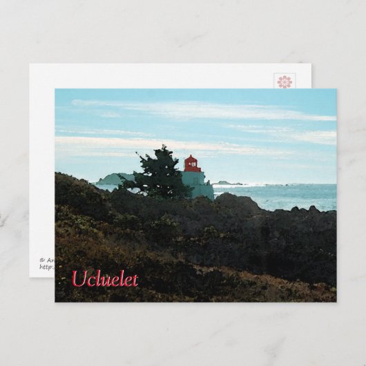 Amphitrate Lighthouse briefkaart - Ucluelet (Voorkant / Achterkant)
