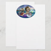 "Amphitriet"-benodigdheden Briefpapier (Voorkant / Achterkant)