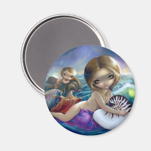 "Amphitriet" magneet (Voorkant / Achterkant)