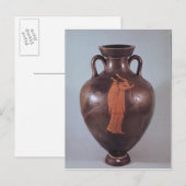 Amphora van het rode cijfer briefkaart (Voorkant / Achterkant)