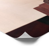 Amphora van het rode cijfer poster (Hoek)