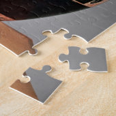 Amphora van zwarte figuren met Ajax en Achilles, Legpuzzel (Zijkant)