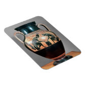 Amphora van zwarte figuren met Ajax en Achilles, Magneet (Rechterzijde)