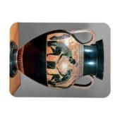 Amphora van zwarte figuren met Ajax en Achilles, Magneet (Horizontaal)