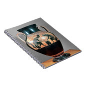 Amphora van zwarte figuren met Ajax en Achilles, Notitieboek (Rechterzijde)