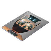 Amphora van zwarte figuren met Ajax en Achilles, Notitieboek (Linkerzijde)