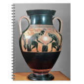 Amphora van zwarte figuren met Ajax en Achilles, Notitieboek (Voorkant)