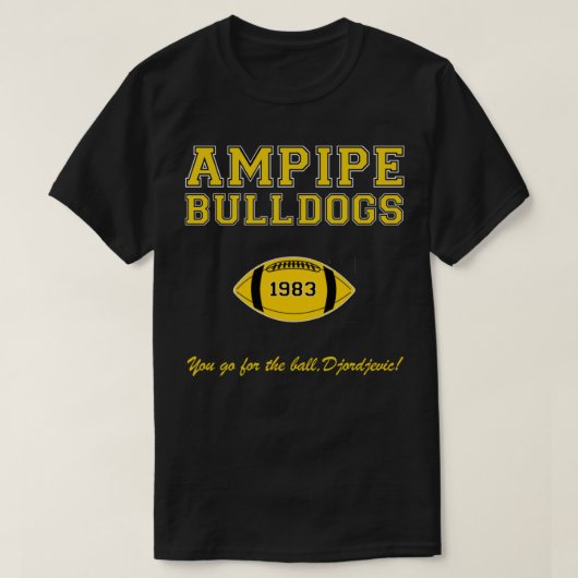 Ampipe Football Alternates Baseball ¾ Sleeve T-Shi T-shirt (Design voorkant)