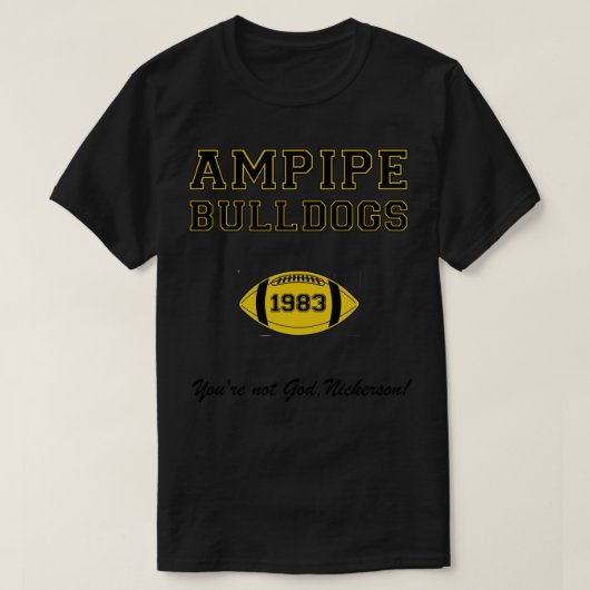 Ampippe Football Baseball ¾ Sleeve T-Shirt (Design voorkant)