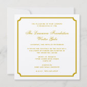 Amplechtige feestdag met bruin lijst kaart (Voorkant)